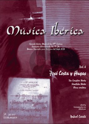 Costa y Hugas Complete Works for Guitar (Musica Iberica Vol.4) (edited by Rafael Catala)