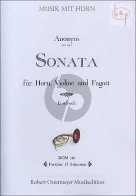 Sonata (Horn-Violin-Bassoon)