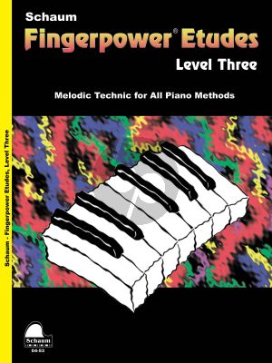 Schaum Fingerpower Etudes Level 3 Piano
