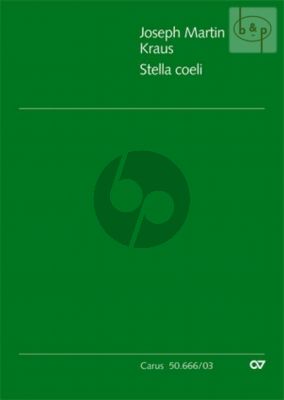 Stella coeli VB 10 (ST soli-SATB- 2 Fl.-Str.- Organ solo) (Vocal Score)