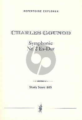 Gounod Symphony No. 2 E-flat major Study Score