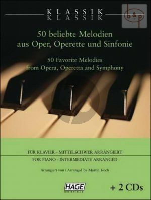 Klassik: 50 Beliebte Melodien aus Oper-Operette und Sinfonie (Bk- 2 CD's)