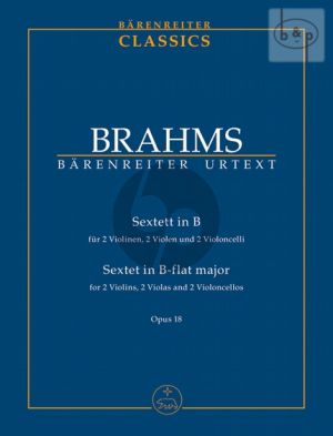 Sextet B-flat major Op.18 (2 Vi.- 2 Va.- 2 Vc.) (Study Score)