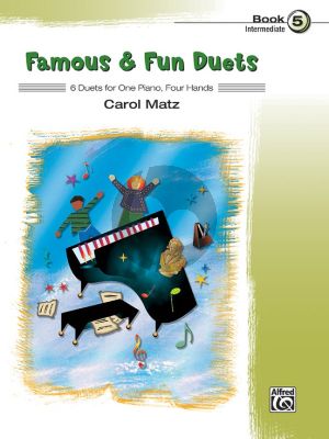 Matz Famous & Fun Duets Book 5 Piano 4 hds (intermediate level)