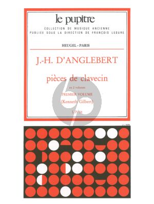 D'Anglebert Pieces de Clavecin Vol.1 (K.Gilbert) (Le Pupitre)