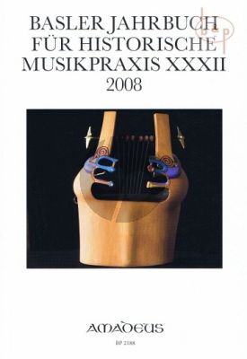 Jahrbuch fur historische Musikpraxis Vol.32 2008