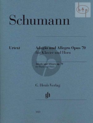 Adagio & Allegro Op.70 (Horn[F]-Piano) (edited by Ernst Herttrich)