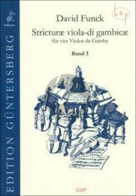 Stricturae Viola di Gambicae Vol.3 (Stucke 33 - 43) (4 Violas da Gamba)