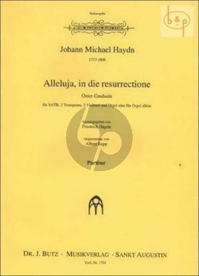 Alleluja, in die Resurrectione (Oster-Graduale) (SATB- 2 Trp[Bb]- 2 Vi.-Organ)