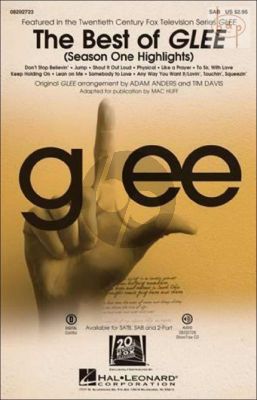 Glee - Best of Glee (Season One Highlights) (SAB-Piano)