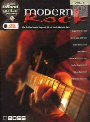 Boss eBand Guitar Play-Aong Vol.5 Modern Rock