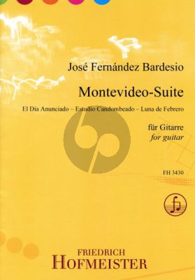 Bardesio Montevideo Suite Gitarre