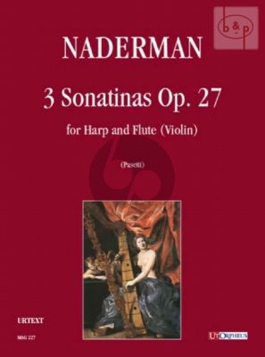 3 Sonatinas Op.27 (Harp-Flute[Vi.]) Score and Parts