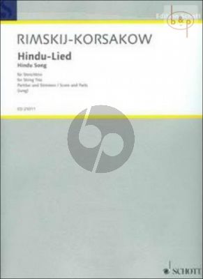 Hindu-Lied (from Sadko) (Score/Parts)