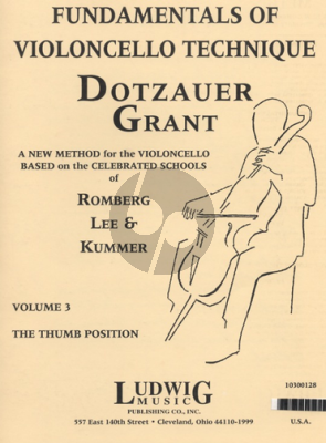 Fundamentals of Cello Technique Vol.3 Thumb Positions