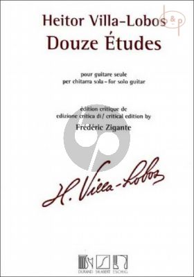 12 Etudes pour Guitare