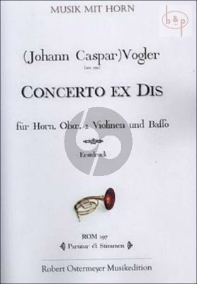 Concerto ex Dis (Horn-Oboe- 2 Vi.-Bc)