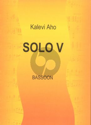 Aho Solo V for Bassoon