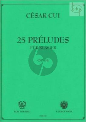 25 Preludes Op.64 Piano