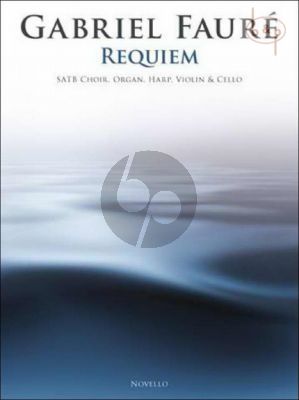 Requiem Op.48 (1893 Version) for SATB-Organ-Vi.- Vc.-Harp Score and Parts