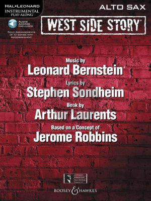 Bernstein West Side Story (Instrumental Play-Along) for Alto Saxophone Book with Audio Online