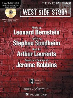 West Side Story (Instrumental Play-Along) for Tenor Saxophone Book with Cd