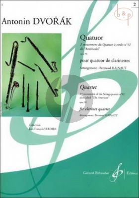 Quatuor Op.96 (2nd Mov. String Quartet Op.96) (Score/Parts) (arr. Betrand Hainaut)