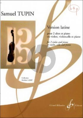 Version Latine (2 Violas-Piano) (Vi.-Vc.-Piano) (Score/Parts)
