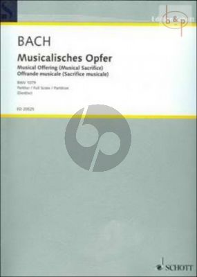 Musikalisches Opfer BWV 1079 (based on edition of 1747)