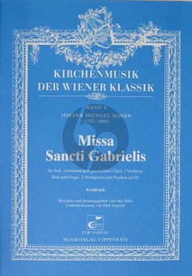 Haydn J.M. Missa sancti Gabrielis Soli SATB, Coro SATB