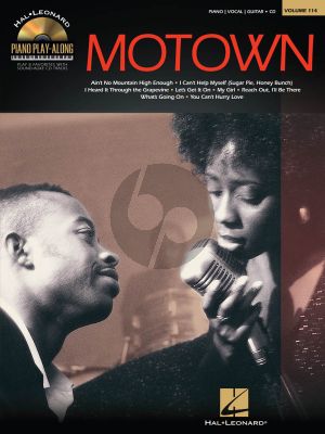 Album Motown for Paino Book with Cd (Hal Leonard Piano Play-Along vol.114)