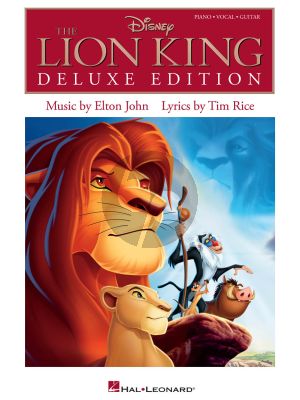John-Rice The Lion King Piano-Vocal-Guitar (Deluxe Edition)