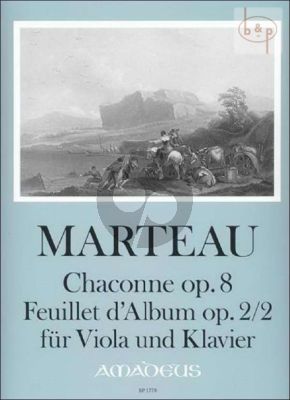 Chaconne Op.8 & Feuillet d'Album Op.2 No.2