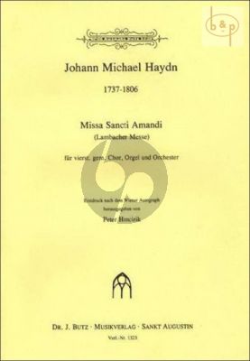 Missa Sancti Amandi (Lambacher Messe) (SATB-Organ-Orch.)