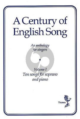 A Century of English Song Vol.5 Soprano-Piano