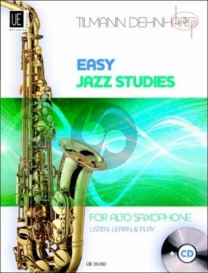 Dehnhard Easy Jazz Studies Alto Saxophone (Bk-Cd) (grade 2 - 3)