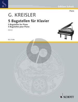 Kreisler 5 Bagatellen (1953) (edited by Sherri Jones)