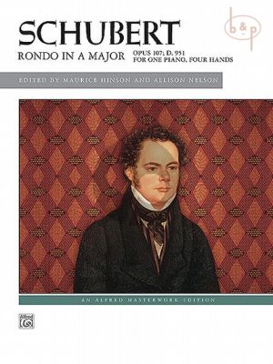 Rondo A-Major Op.107 D.951 for Piano 4 Hands