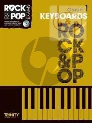Rock & Pop Exams Keyboard Grade 1 (Songs- Session Skills-Hits and Tips)
