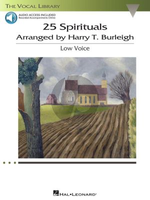 Burleigh 25 Negro Spirituals Low Voice (Book with Audio online)