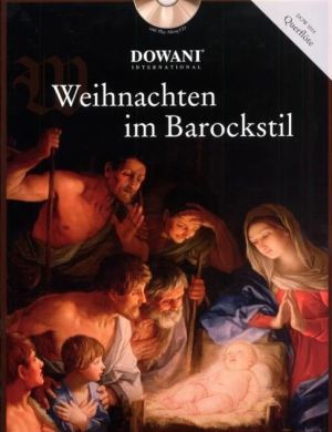 Weihnachten im Barockstil Flute and Piano (Bk-Cd) (Dowani with Play-Along CD) (edited by Winter and Zimmermann) (easy level)