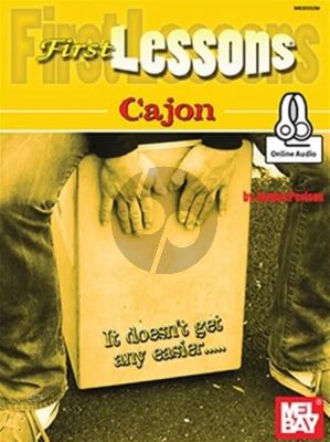 Perlson First Lessons Cajon Book with Audio Online