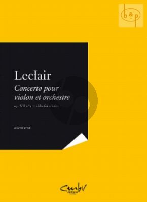 Leclair Concerto F-major Op.7 No.4 (Violin-Orch.) (piano red.'