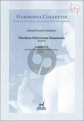 Duodena Selectarum Sonatarum Vol.3 (1659) (Sonaten no.7 - 9)