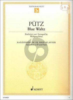 Blue Waltz Alto Saxophone - Piano