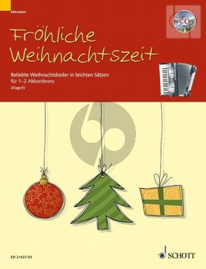 Frohliche Weihnachtszeit (1 - 2 Accordions) (Bk-Cd)