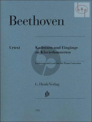Kadenzen und Eingange zu Klavierkonzerten (edited by Friedhelm Loesti)