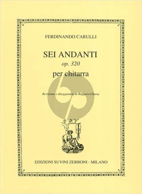 Carulli 6 Andanti Op.320 Guitar solo (edited by Ruggero Chiesa)