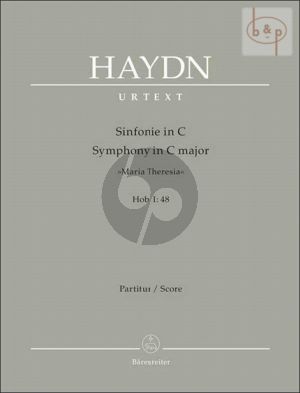 Symphony No.48 (Hob.I:48) "Maria Theresia" (Full Score)