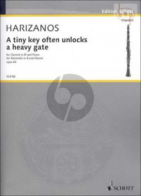 A tiny key often unlocks a heavy gate Op.64 Clarinet-Piano